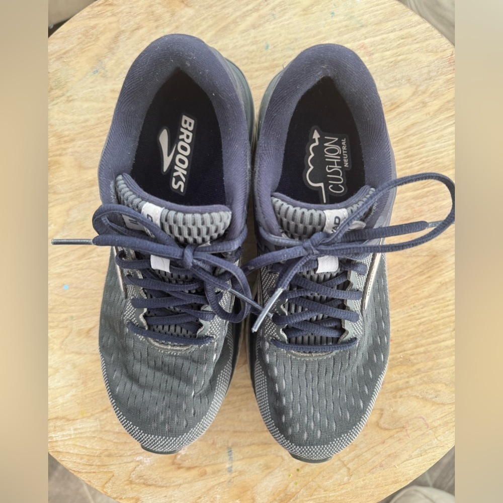 BROOKS 11 DYAD DNA ombré purple/charcoal Size Women’s 8.5 - Picture 6 of 9